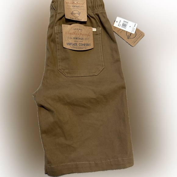 NWT boys khaki shorts. Weatherproof vintage. - Picture 1 of 3